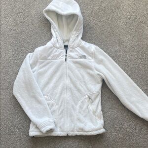 The North Face White Fleece Hoodie